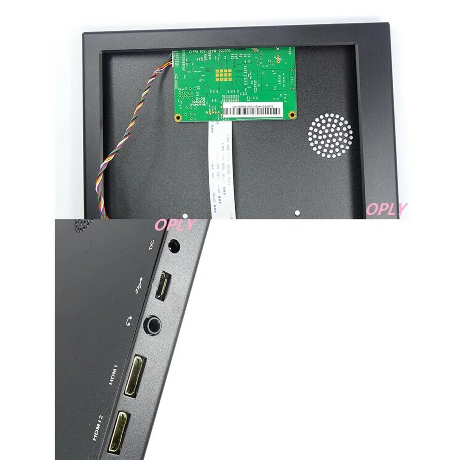 Pannello Dello Schermo B173HAN04.7 1920X1080 17,3 "Custodia In Metallo Cover Posteriore Shell Kit Driver EDP | Scheda controller EDP Mini 2 Micro USB compatibile con HDMI(EDP2H board)