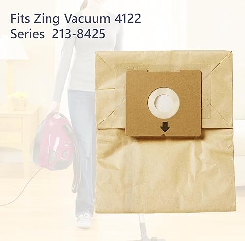 Miniatura 3 de Paquete de 3 bolsas de vacío Zing Canister para Bissell Modelo 4122, 2138425, 2154