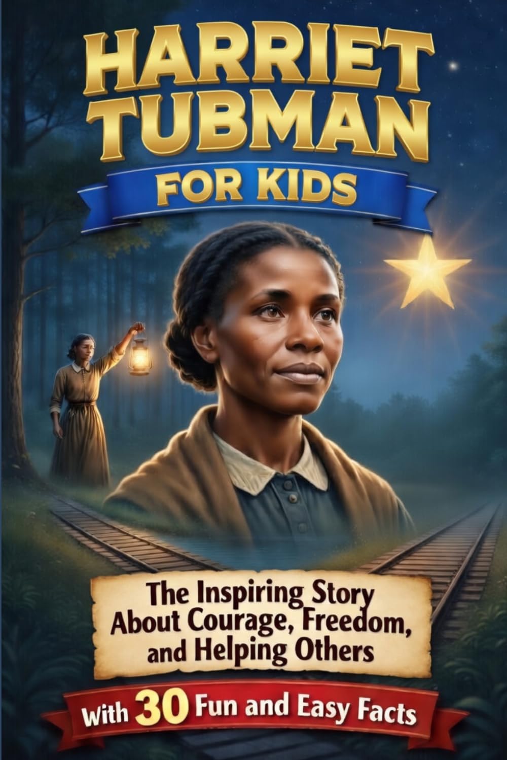 Harriet Tubman for Kids: An Inspiring Story About Courage, Freedom, and Helping Others With 30 Fun and Easy Facts