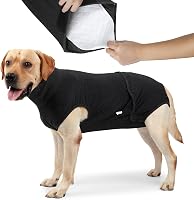 HEYWEAN Full Body Dog Diaper & Surgery Recovery Suit for Male Female Dogs - Reusable Puppy Nappies