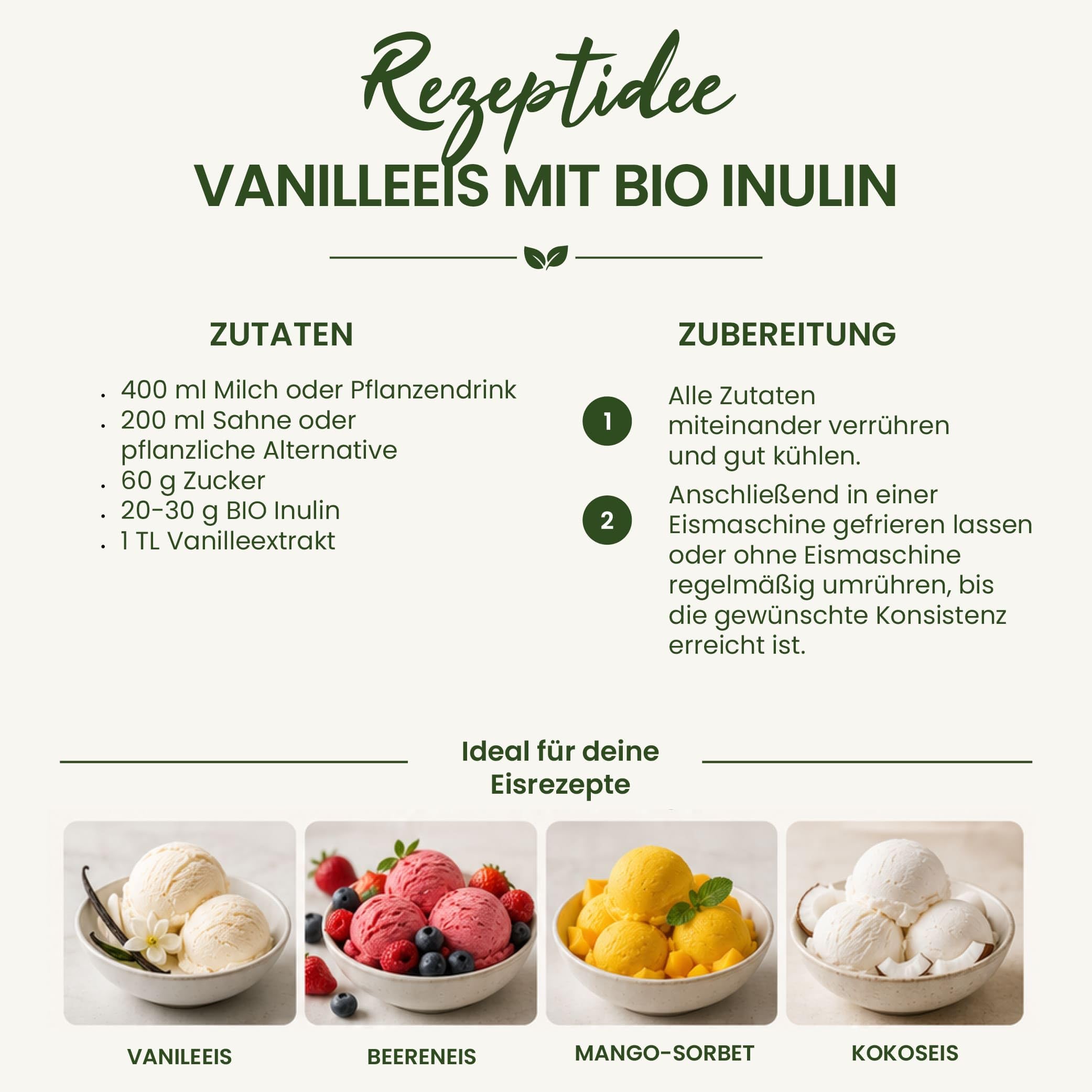 Bio Inulin 5kg Ballaststoff Pulver aus Agave Präbiotika 100% Bio Qualität vegan Taste Market