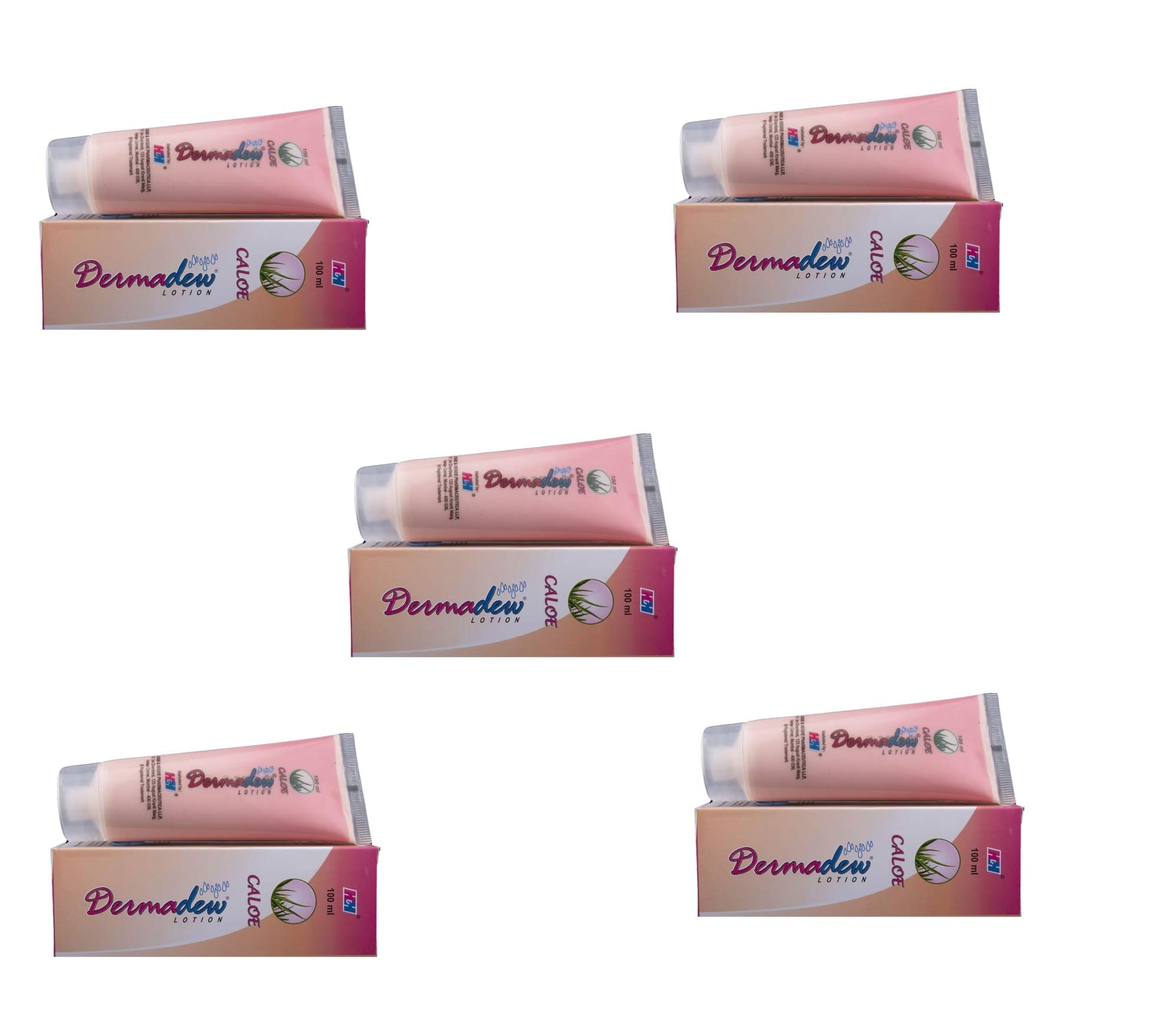 H&H Dermadew caloe lotion (60ml)-Pack of 5