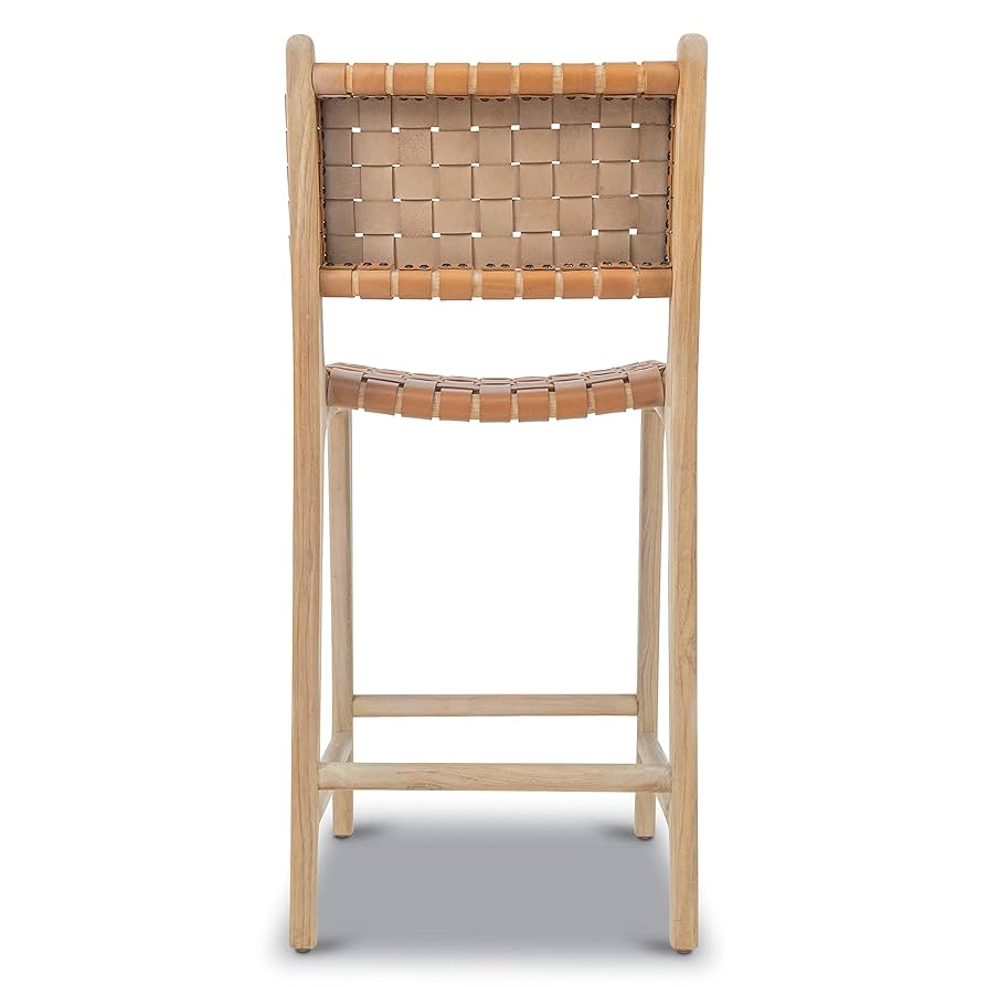 Akaka　本革スツール～Woven leather stool～ Akaka 本革スツール～Woven leather stool～ Amazon.com: Bonzy