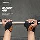 Boldfit Weight Lifting Straps Wrist Supporter for Gym Training, Deadlift Grip Heavy Workout Accessory for Men & Women, Strength Training Weightlifting Strap - 1 Pair - Black Product Image 4