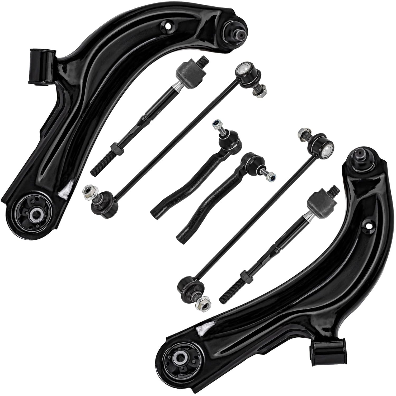 Detroit Axle - 8pc Front End Kit for 2015-2018 Chevy City Express