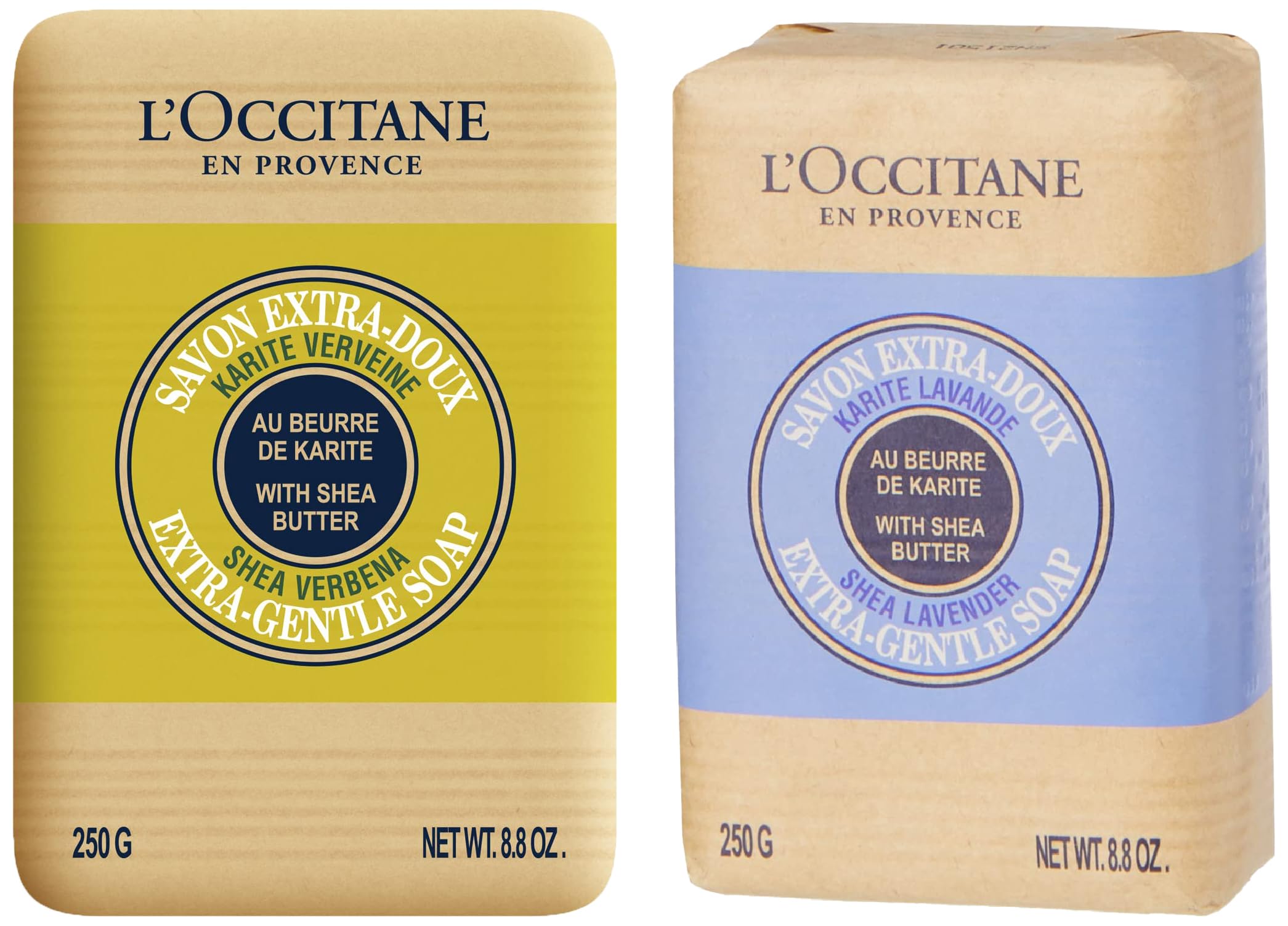 L'Occitane Shea Butter Extra Gentle Soap - Lavender & L'Occitane Shea Butter Extra Gentle Soap - Verbena Combo-image-14