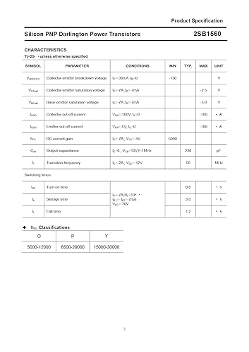 Miniatura 70 de Chanzon 50 piezas BC550C BC560C (25 piezas NPN BC550C + 25 PNP BC560C) TO-92 BJT Power Bipolar Transistor Surtido (paquete de 50 unidades)
