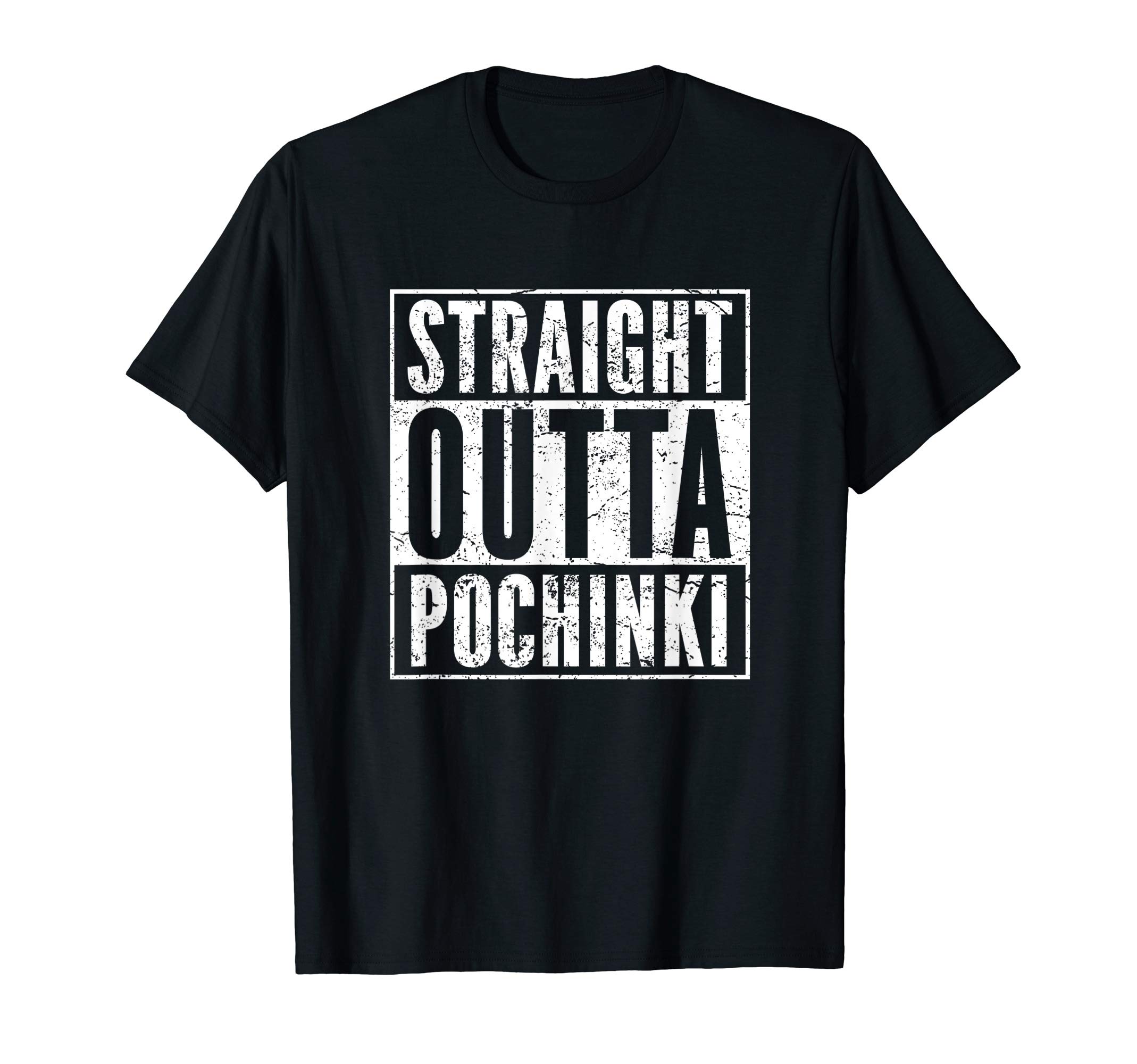 Gaming Clothing Gamer Wear Straight Outta Pochinki T-Shirt