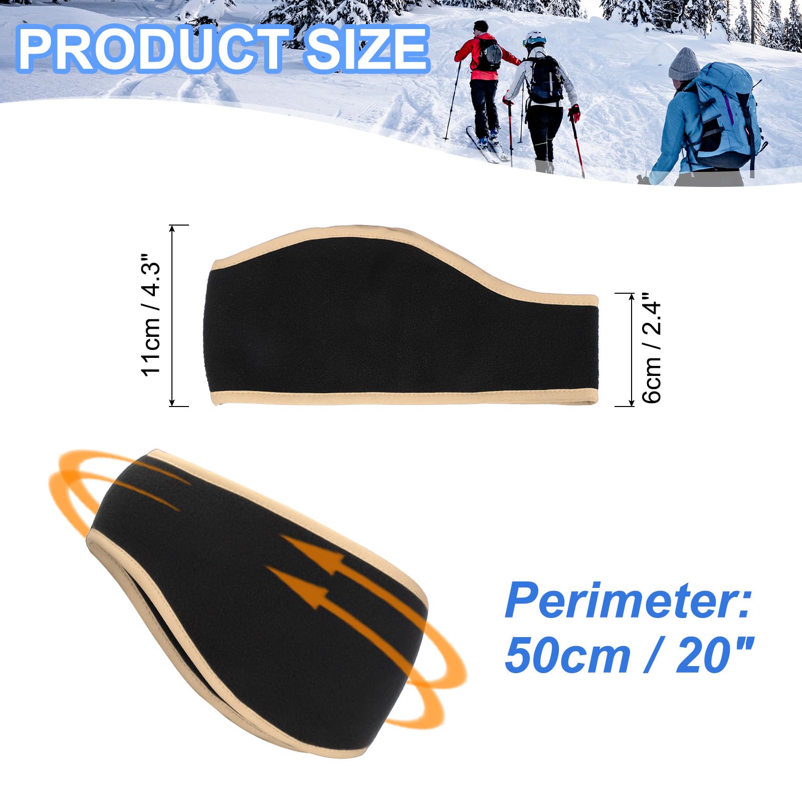 PATIKIL Ear Warmer Headband - Image 2