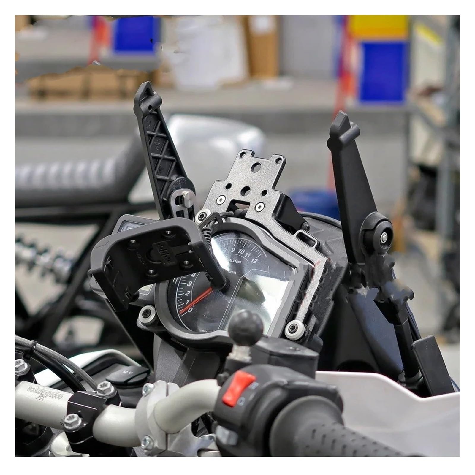 Soporte para Teléfono Móvil Motocicleta Soporte GPS para Tablero, Soporte De Placa Navegación para 1090/1190 Adventure 1090 para Adventure Soportes de navegación