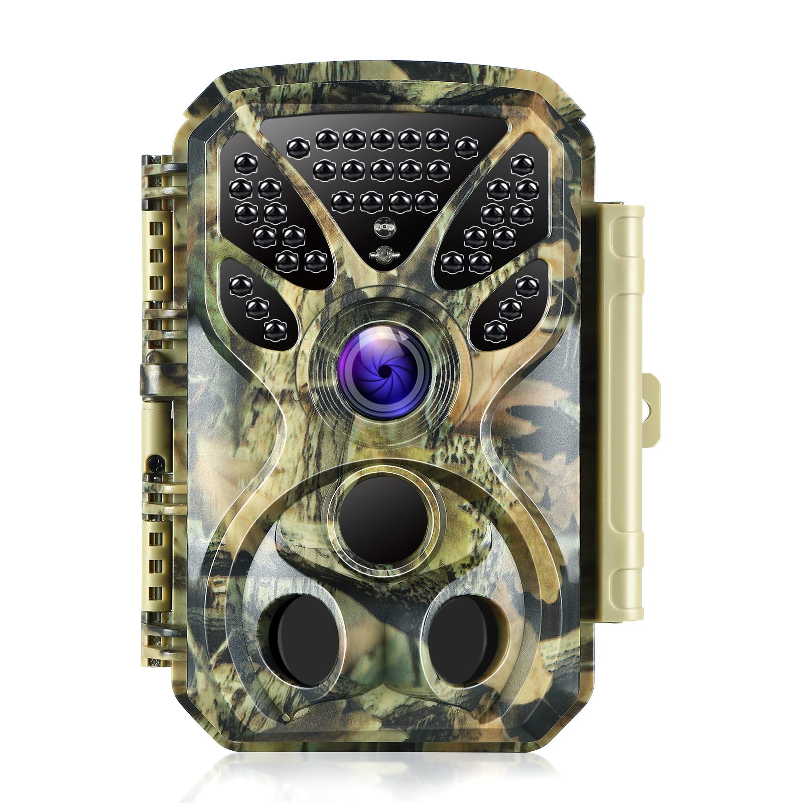 BLAZEVIDEO Game & Trail Camera HD 4K Video & 32MP Photo with 100ft Night Vision Motion Activated 0.1s Trigger Speed Waterproof for Home Security, Outdoor Wildlife Scouting-image-22