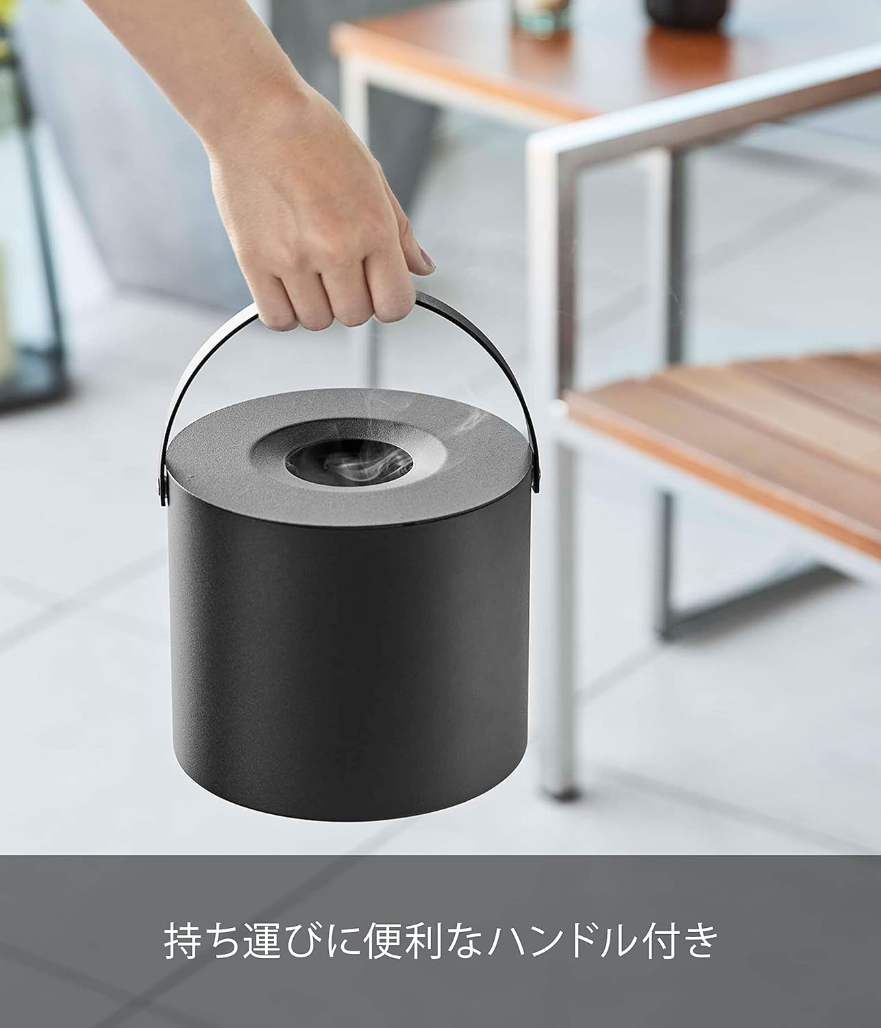 蚊取り線香収納ポットのインテリア例