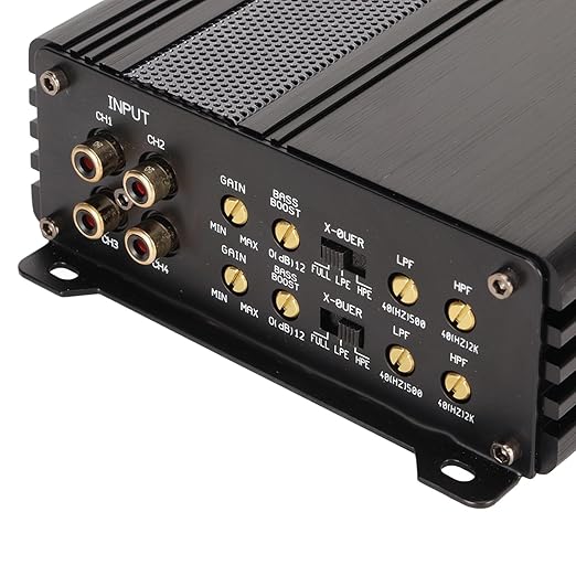 Amplificador de 4 Canales, 400W, Clase AB, para Auto miniatura 9