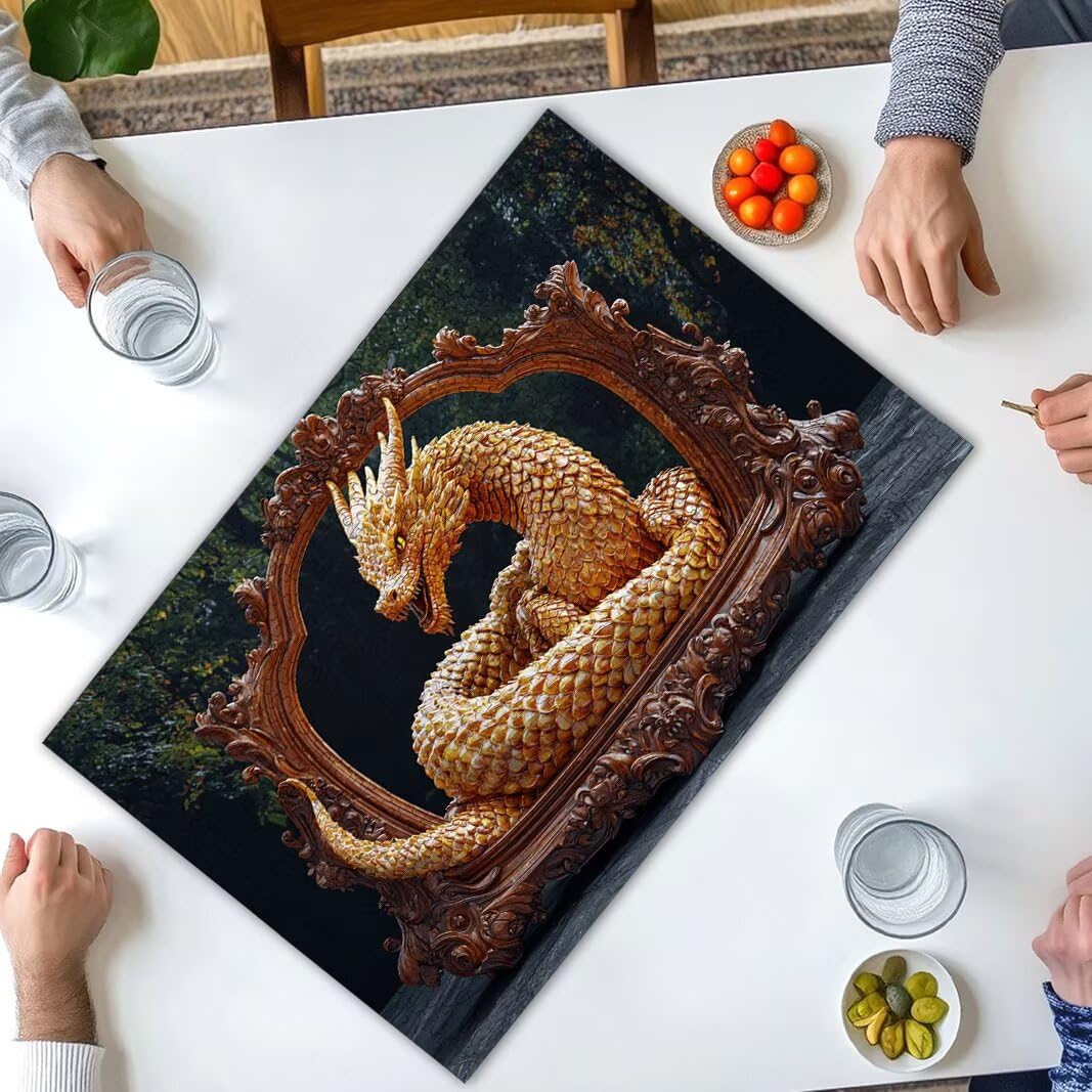 Puzzle Drago, Puzzle 5000 Pezzi Adulti per Decor, Regalo Donna/Uomo -8504