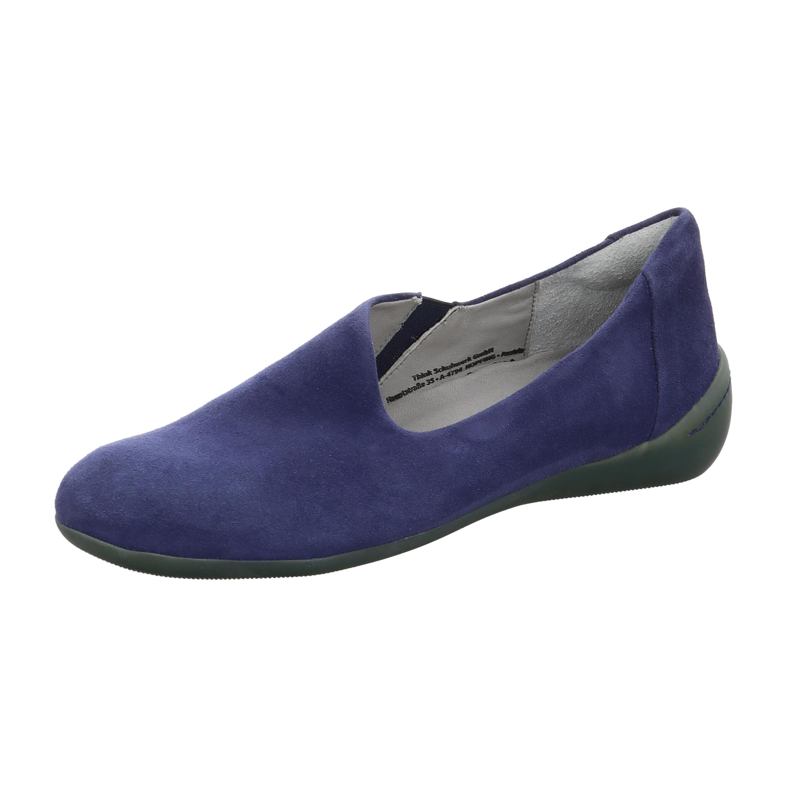 Think! Women's Cugal Ballet Flats, 8000 Indigo, 3.5 UK