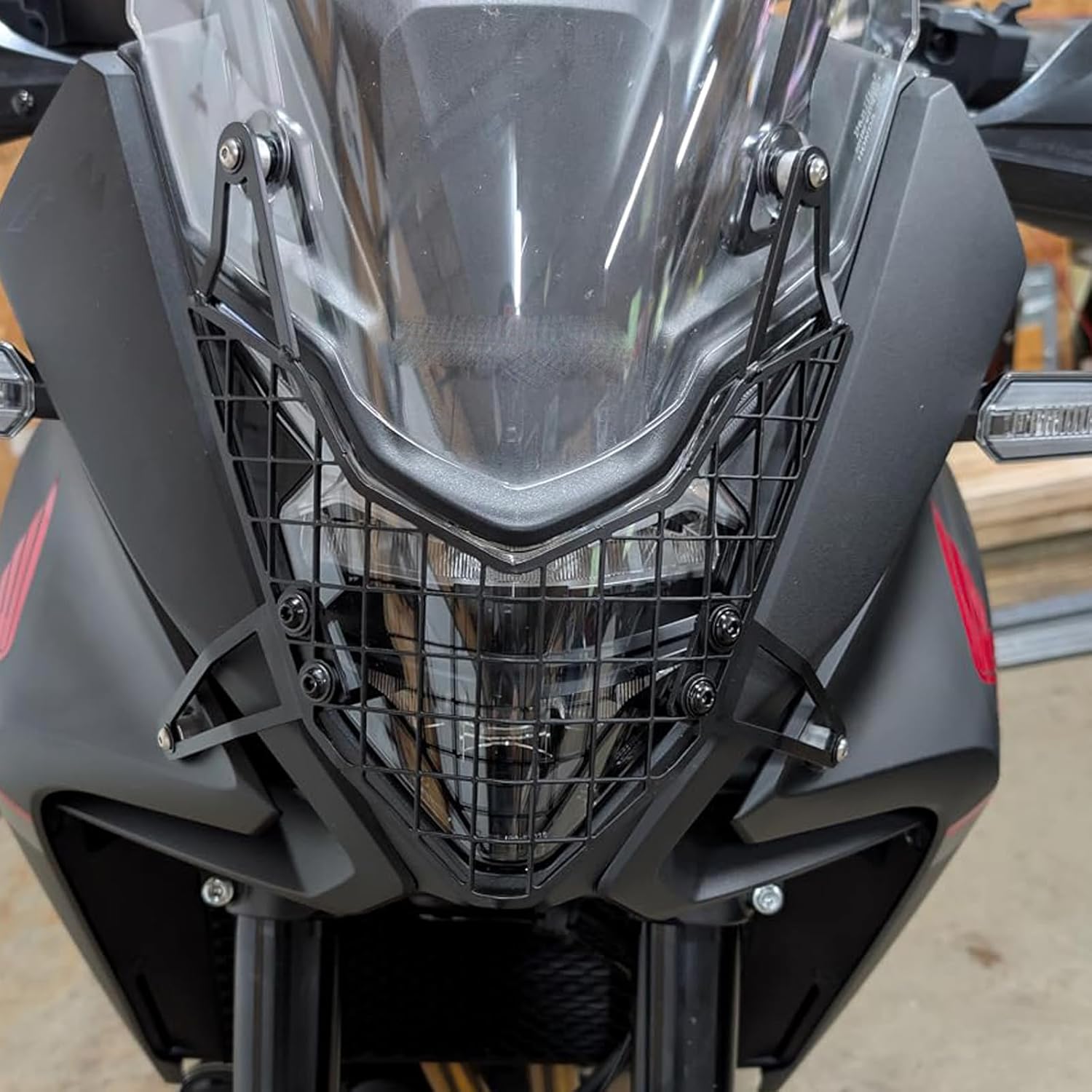 Motorcycle Headlight Grille Mesh Grill Cover Headlight Guard Protector Grill Cover Replacement for Honda XL750 XL 750 Transalp XL750 2023 2024