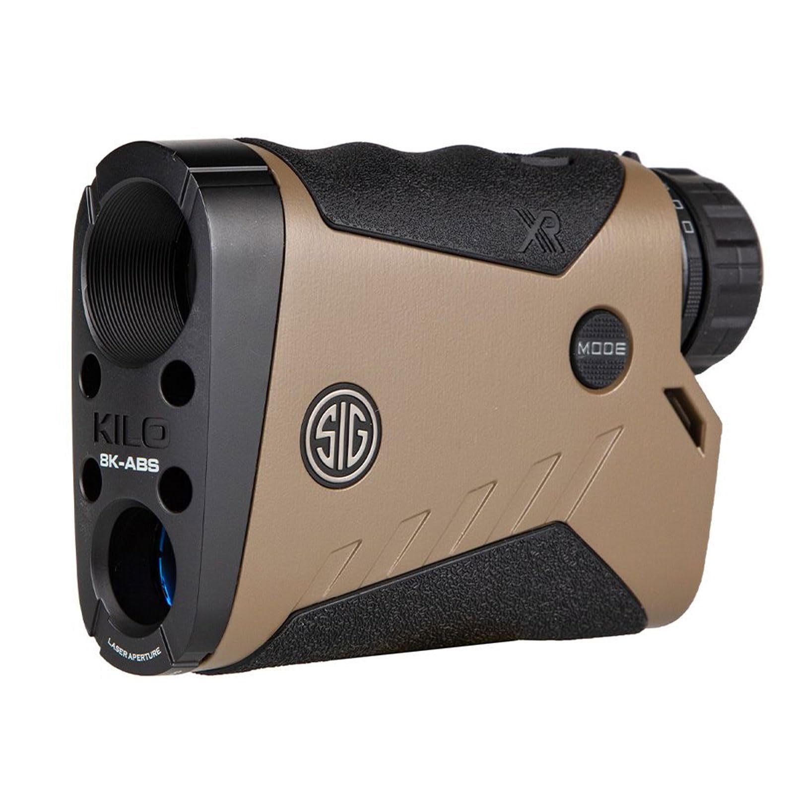 KILO8K-ABS 7 x 25 mm Tactical Hunting Durable High Accuracy Up to 8000 Yards Reflective Range Digital Bluetooth Laser Monocular Rangefinder | Circle, Duplex, Box + Milling Grid Reticle