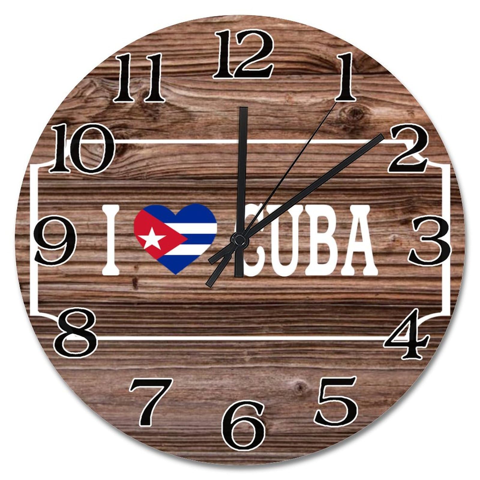 Horloge murale Cuba pour une déco de ferme ou un salon chaleureux