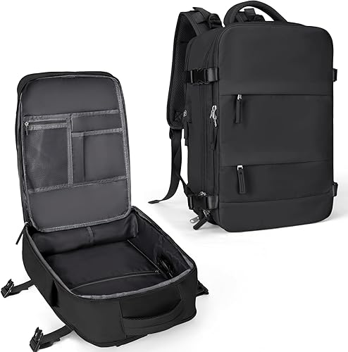 Miniatura 1 de Mochila de viaje grande para mujer, mochila de transporte, mochila de senderismo, impermeable, para deportes al aire libre, casual, mochila escolar,