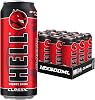 HELL Energy Drink Classic Flavour | 12 x 500ml Cans Multipack | 32mg100ml Caffeine | Contains Vitamins B2 B3 B5 B6 B12 | Preservative Free | Vegan | Reduce Fatigue & Boost Energy
