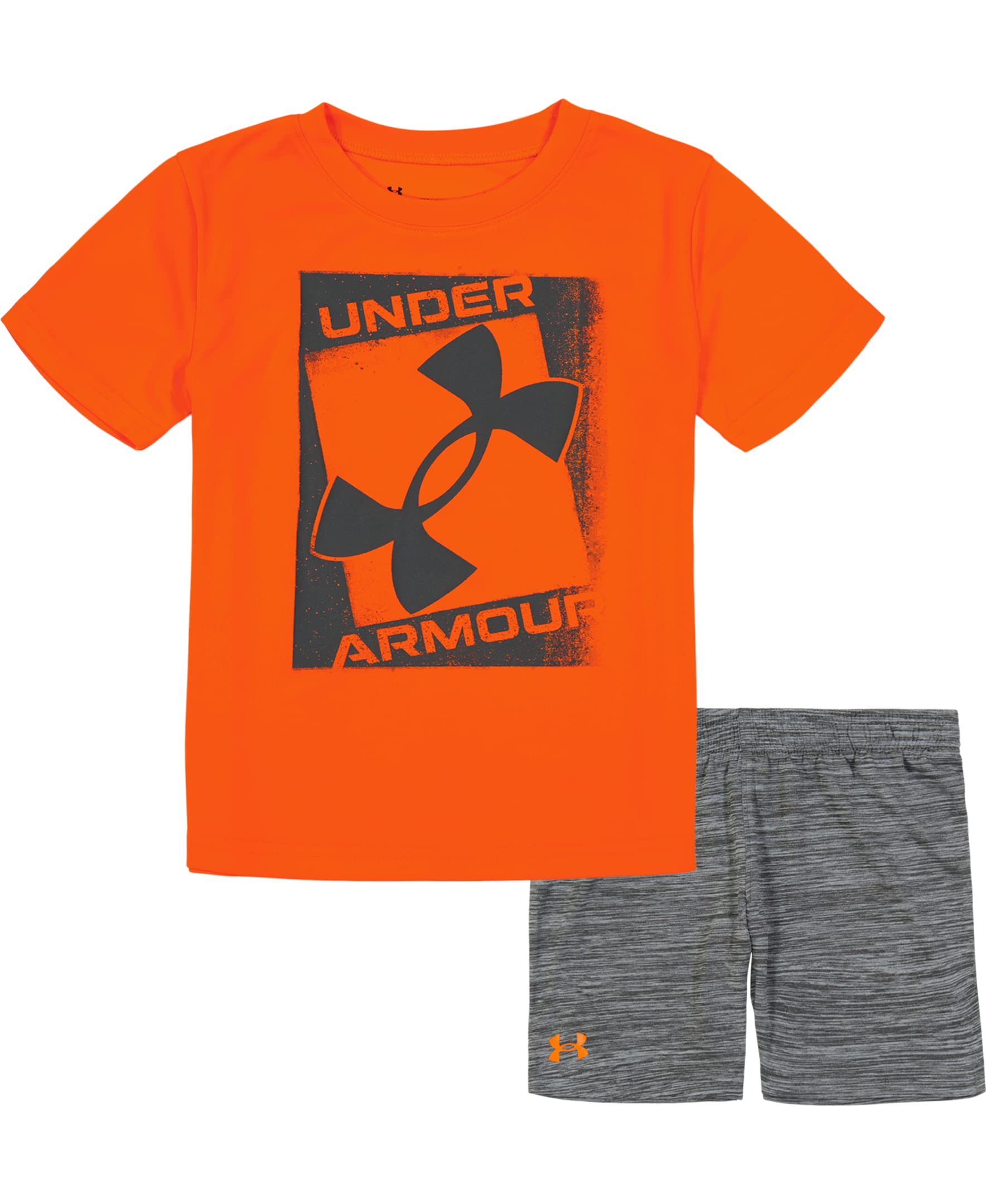 boys Short Sleeve Tee and Short Set, Lightweight and Breathable