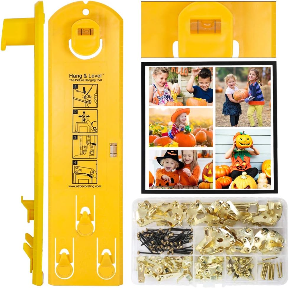 livella laser per appendere l'immagine con il cercatore di viti prigionieri