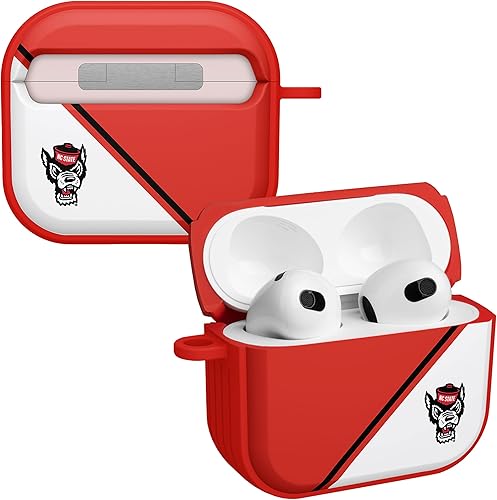 Miniatura 13 de AFFINITY BANDS North Carolina State Wolfpack Camo HDX Funda compatible con Apple AirPods Generaciones 1 y 2