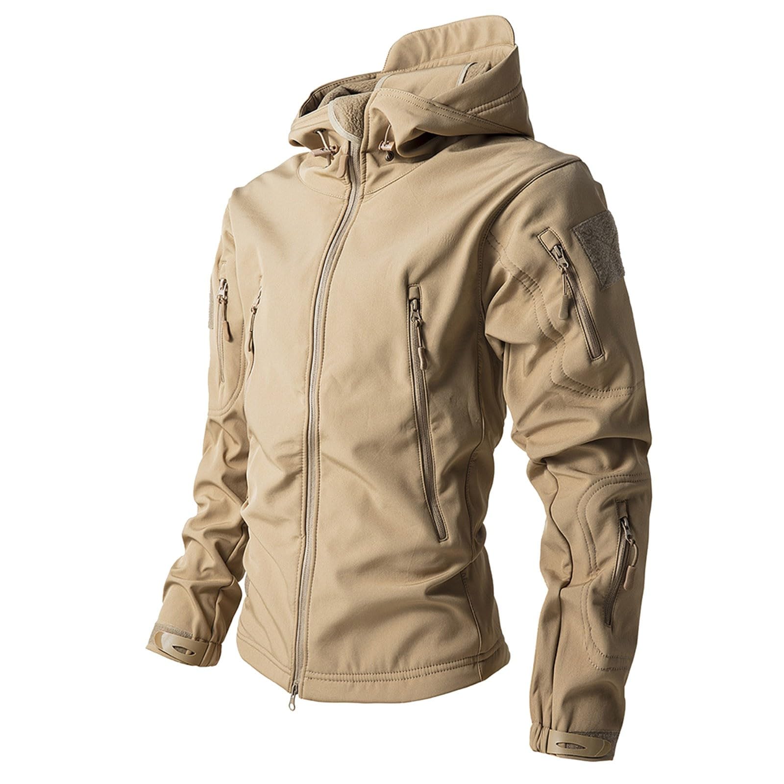 Generisch Chubasquero para hombre, impermeable, transpirable, chaqueta funcional para exteriores, senderismo, trekking, cortavientos, A32