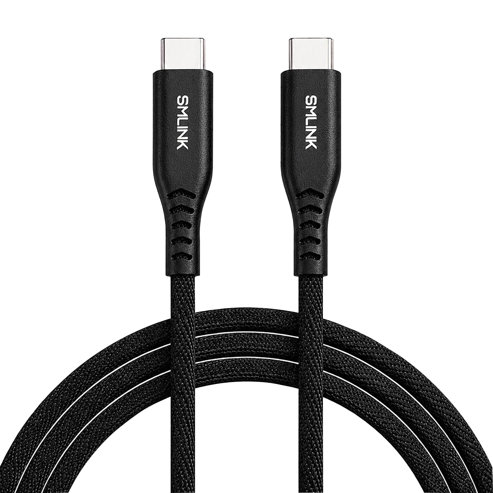 Cable PD60W USB-C a USB-C, carga rápida trenzada de nailon de 1,5 m y transferencia de datos de alta velocidad, compatible con iPhone 16/15, iPad Pro, MacBook, Sansung Series, Huawei Series