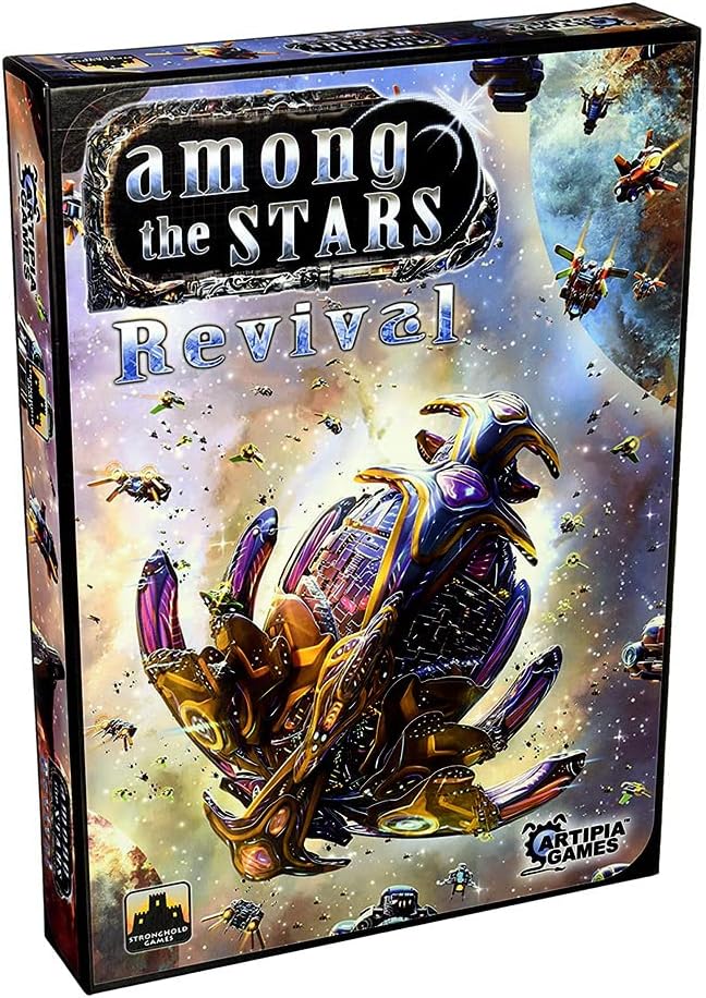 Stronghold Games Among The Stars Revival Board Game Ages 12+ | 2-6 Players | 30 Minute Play
