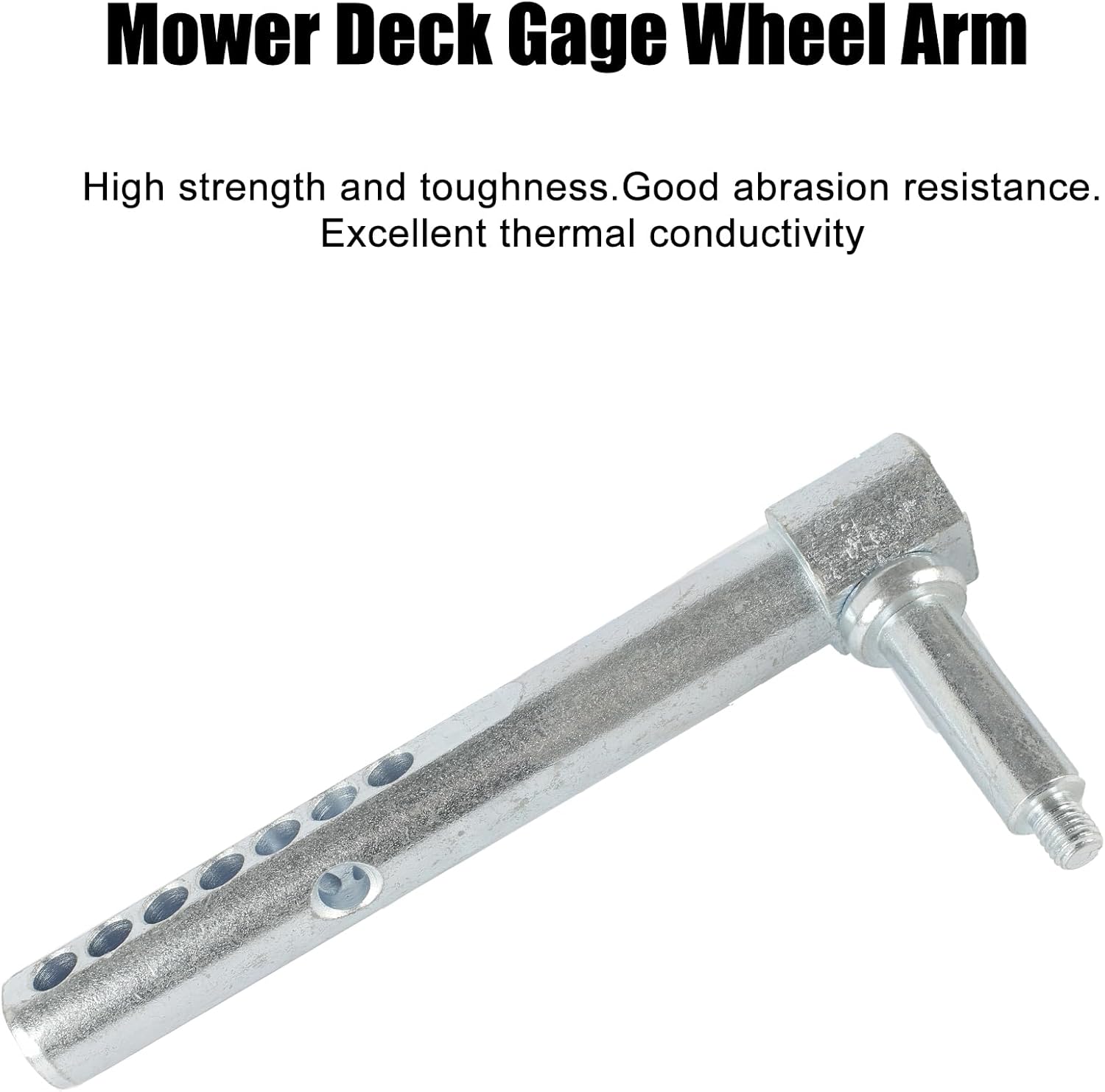 AM131288 Mower Deck RH Gauge Wheel Arm Shaft Replacement Part Fit for John Deere Mower Lawn & Garden Tractors GX345 GX355 4010 4210 GT225 GT235 X465 X575