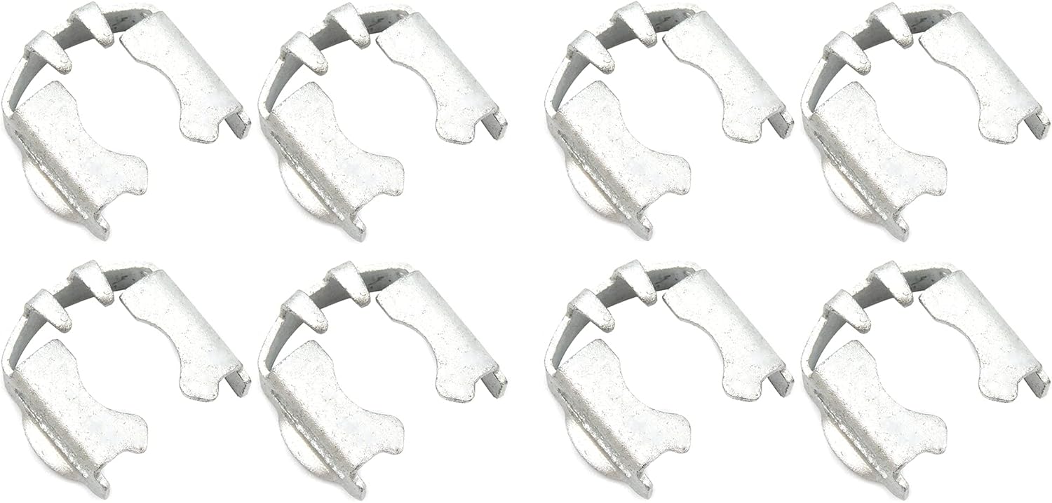 HiSport Fuel Injector Metal Retaining Clip PC61004 12570620 8Pcs, Fuel