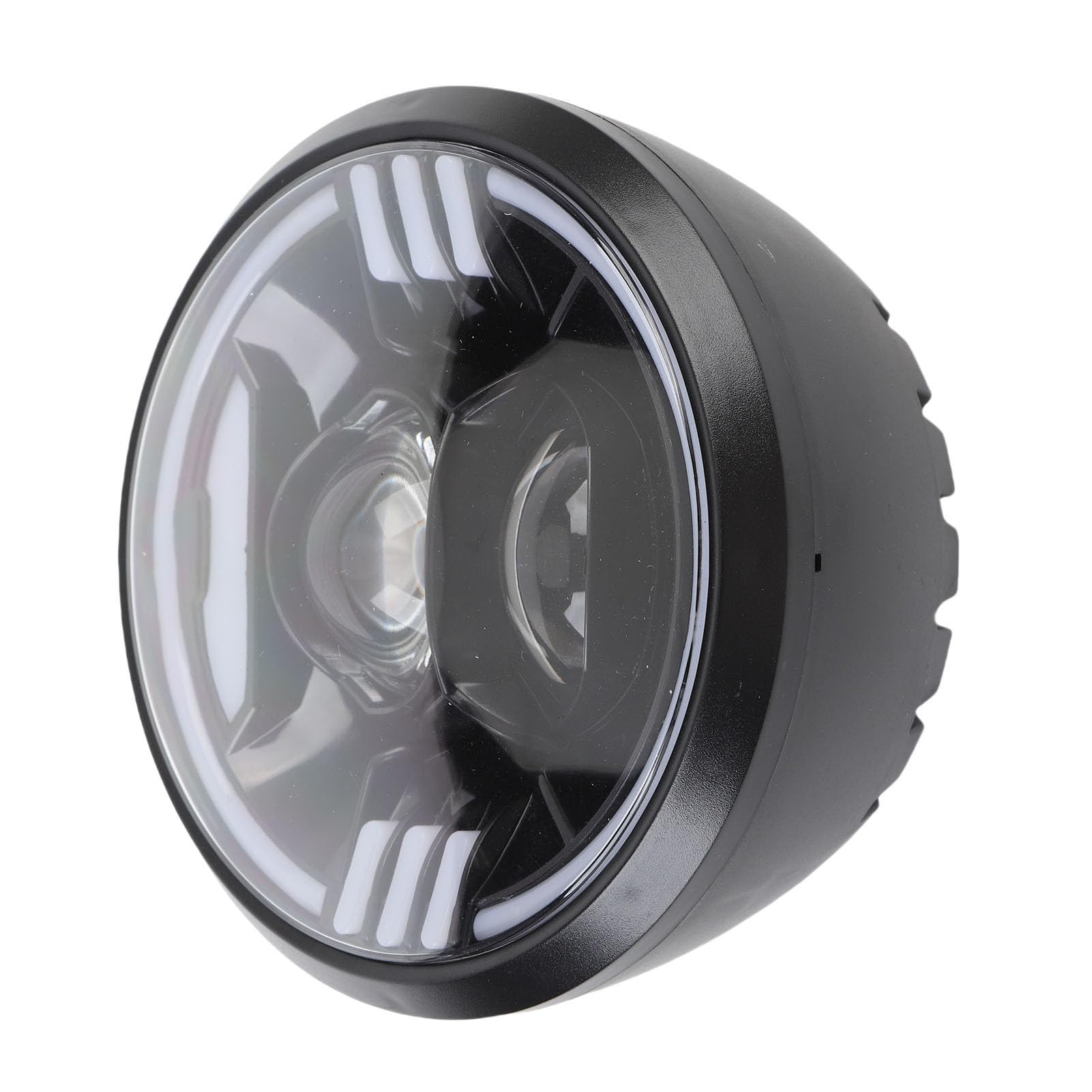 XUMIUZIY Luce della Testa in Bicicletta Elettrica, Semplice Installazione di Fari per Bici Elettrici Uniformi per Gite Notturne