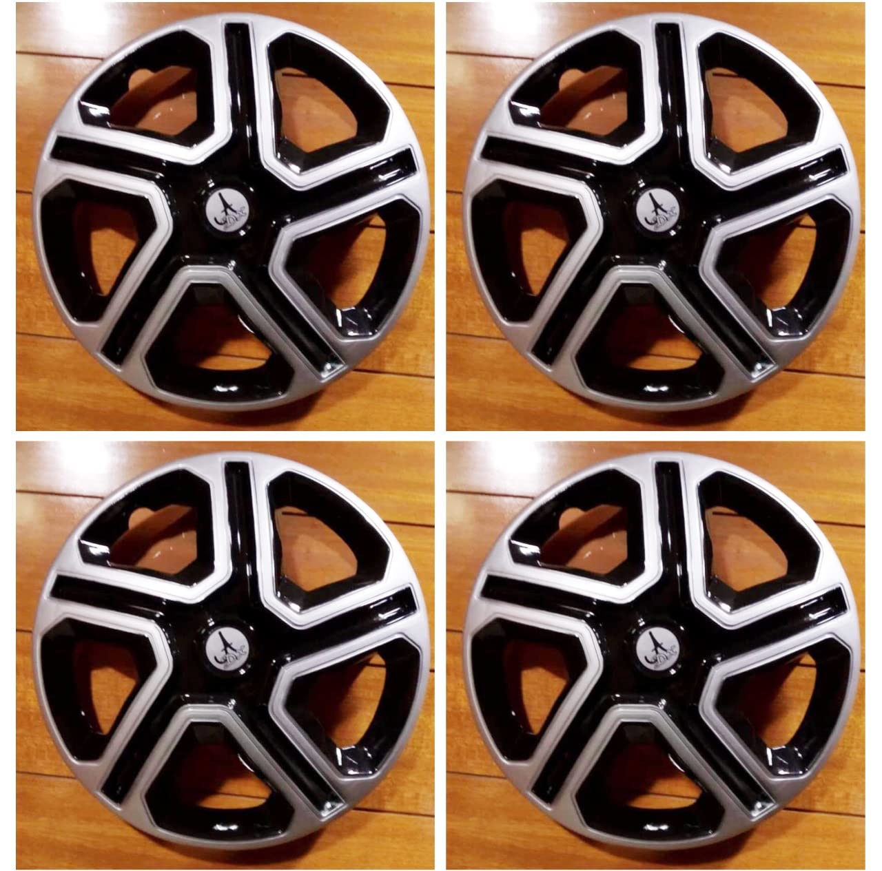 Automart - Wheel Cover Black and Silver Compatible With Tata Altroz 14 Inches Set of 4 Pcs.-image-6