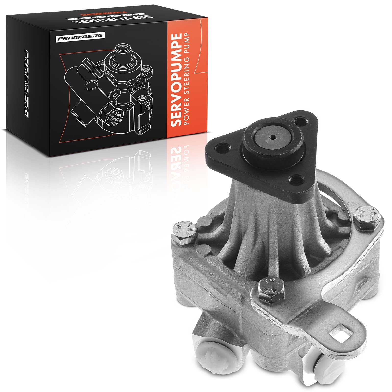 Frankberg Servopumpe Hydraulikpumpe Lenkung Mit Befestigungsbügel Kompatibel mit 3er E30 316 318 320 324 324 325 325 1.8L-2.7L 1982-1993 Replace# 32411136205