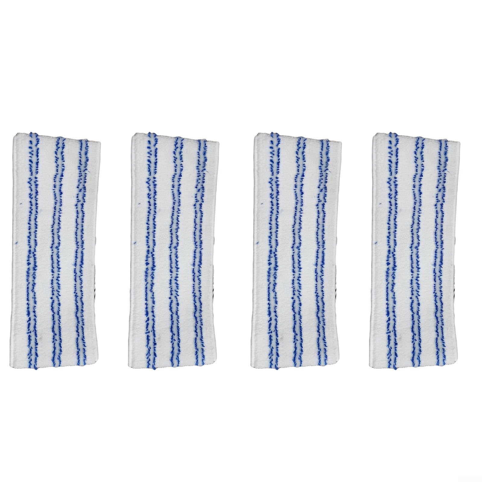 Lot De 4 Serpillères Microfibre Compatibles Polti Vaporetto - Accessoires Nettoyage Vapeur