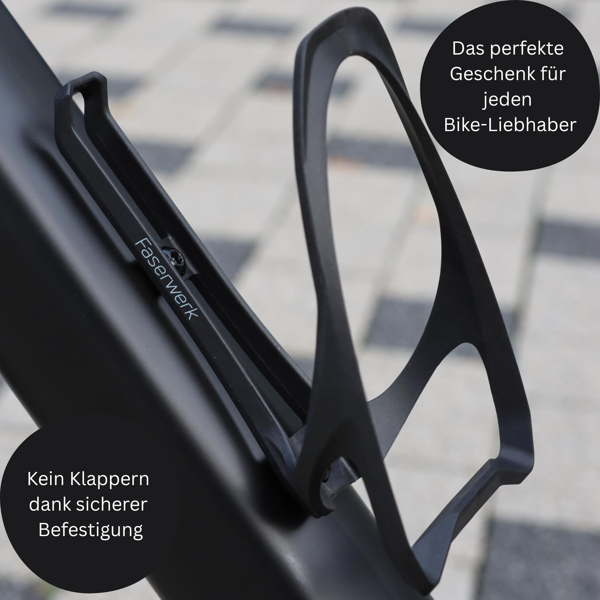 Flaschenhalter Fahrrad 19g Getränke Halter für Ebike, Mountainbike, Gravelbike. Fahrradflaschenhalter Carbon für Fahrradflasche 750ml & 500ml. Rennrad Zubehör Bike Accessories
