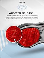 Vista 5 de Büchel Piccadilly 50122022 - Luz trasera para bicicleta, LED, color negro