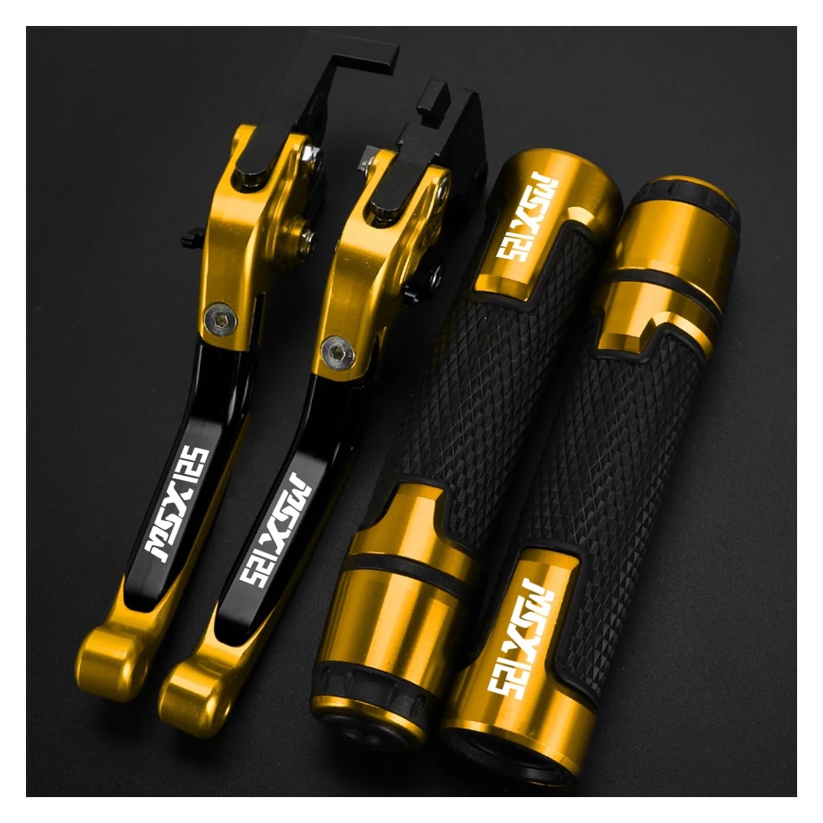 Leviers de commande MSX125 en aluminium CNC anodisé haute performance - 7