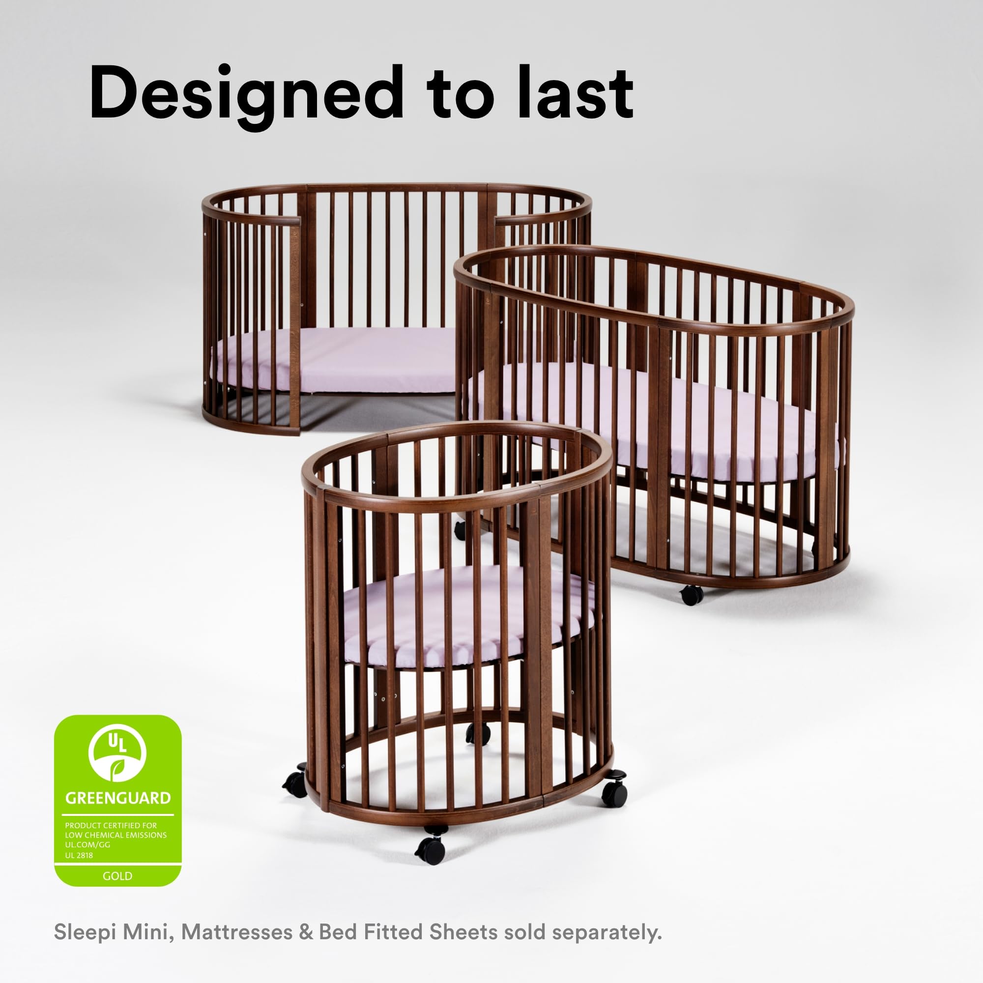 Amazon.com: Stokke Sleepi Mini Fitted Sheet V3, Lavender