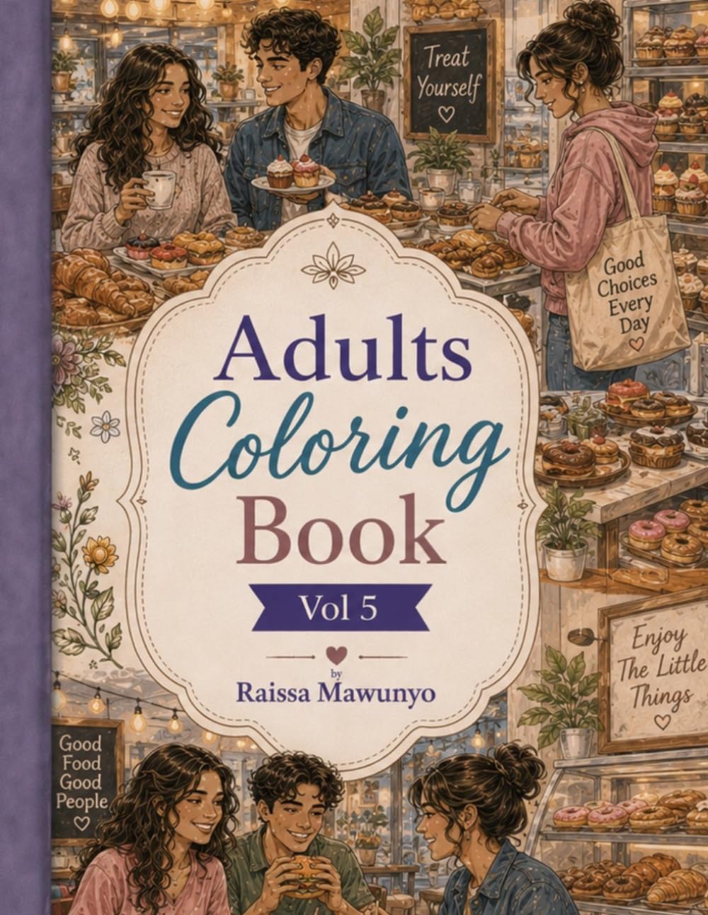 Adults Coloring Book Vol. 5: Bold & Easy For Relaxation, Anxiety and Stress Relief (Adults Coloring Book, for Relaxation Anxiety and Stress Relief)