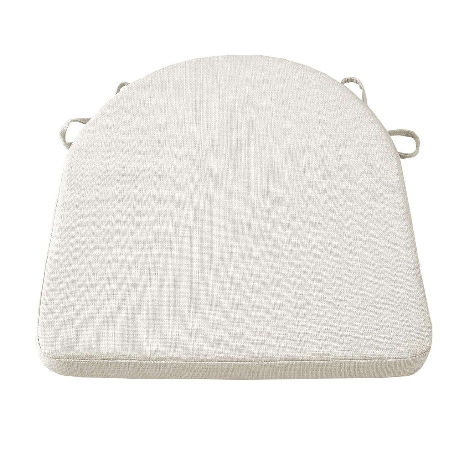 ping bu Thick Garden Cushion U Shape Chair Seat Pad,Soft U-Shaped Dining Seat Cushion Garden Cushions Pads for Office/Home/Indoor/Outdoor (45 * 45 * 8cm,White)