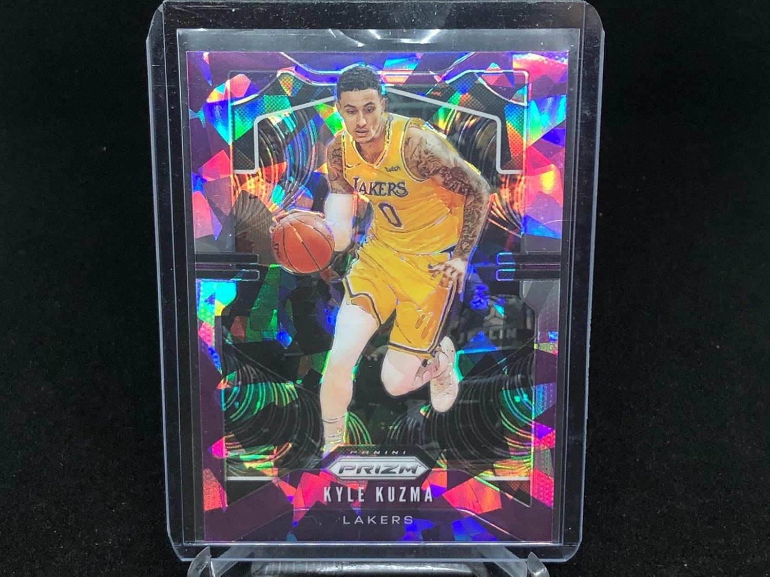 Kyle Kuzma 2019-20 Panini Prizm Cracked Ice Prizm #d 65/149 - Basketball Cards