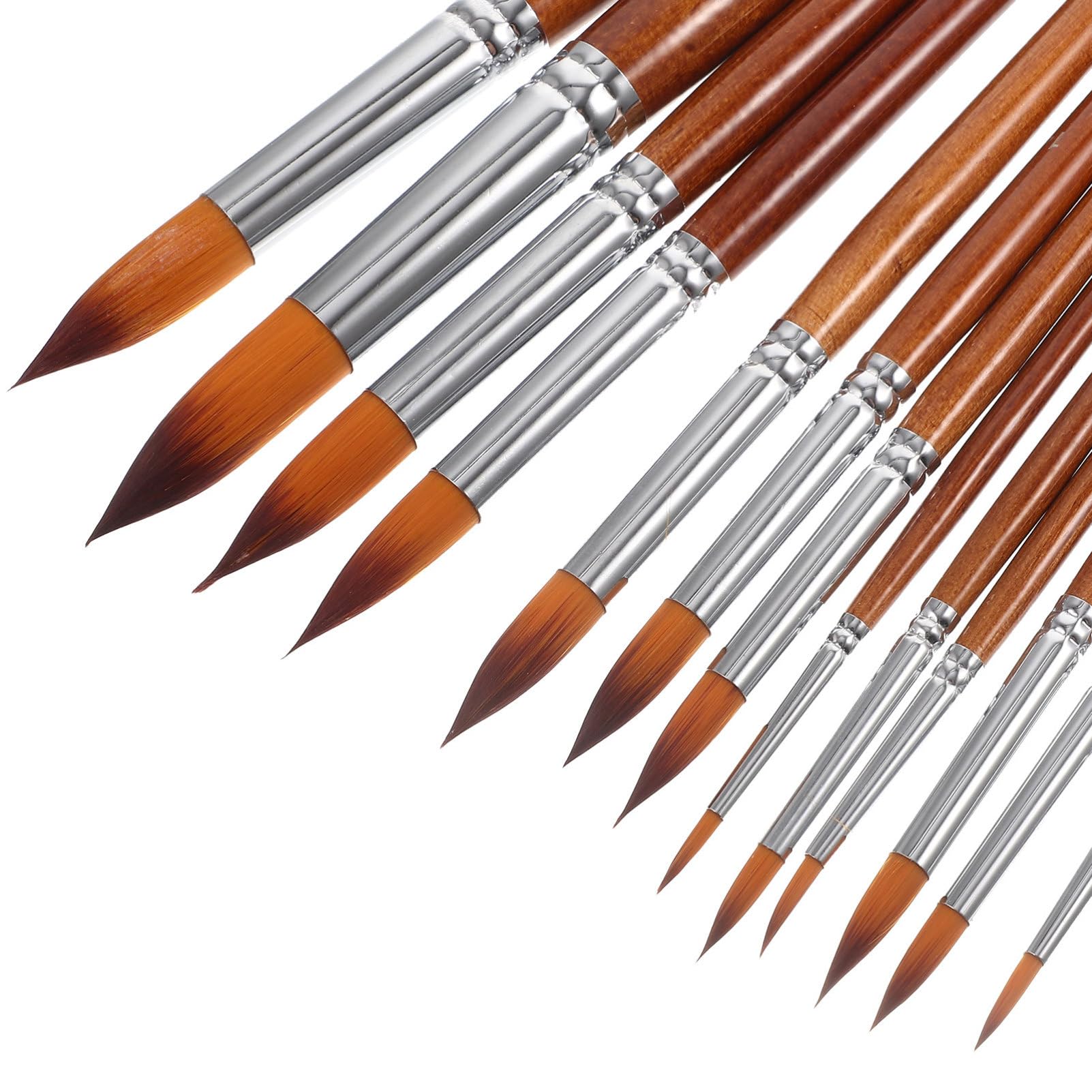 26stücke Teiliges Pinselset Aus Nylon Für Wasser Und Ölmalerei Hochwertige Flexible Borsten Für Anfänger Und Profis Geeignet Für Aquarell Gouache