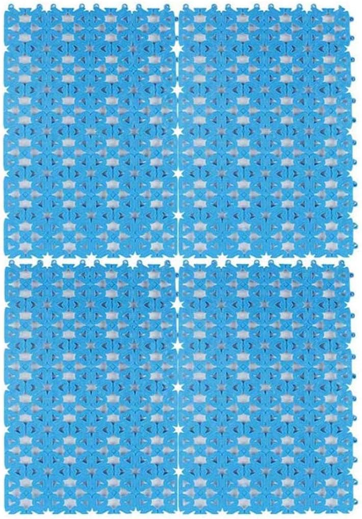 kathson Rabbit Cage Mat Floor Plastic Mats Feet Pads for Pet Cats Dogs Bunny Hamster Rat Chinchilla Guinea Pig (4 Pack)