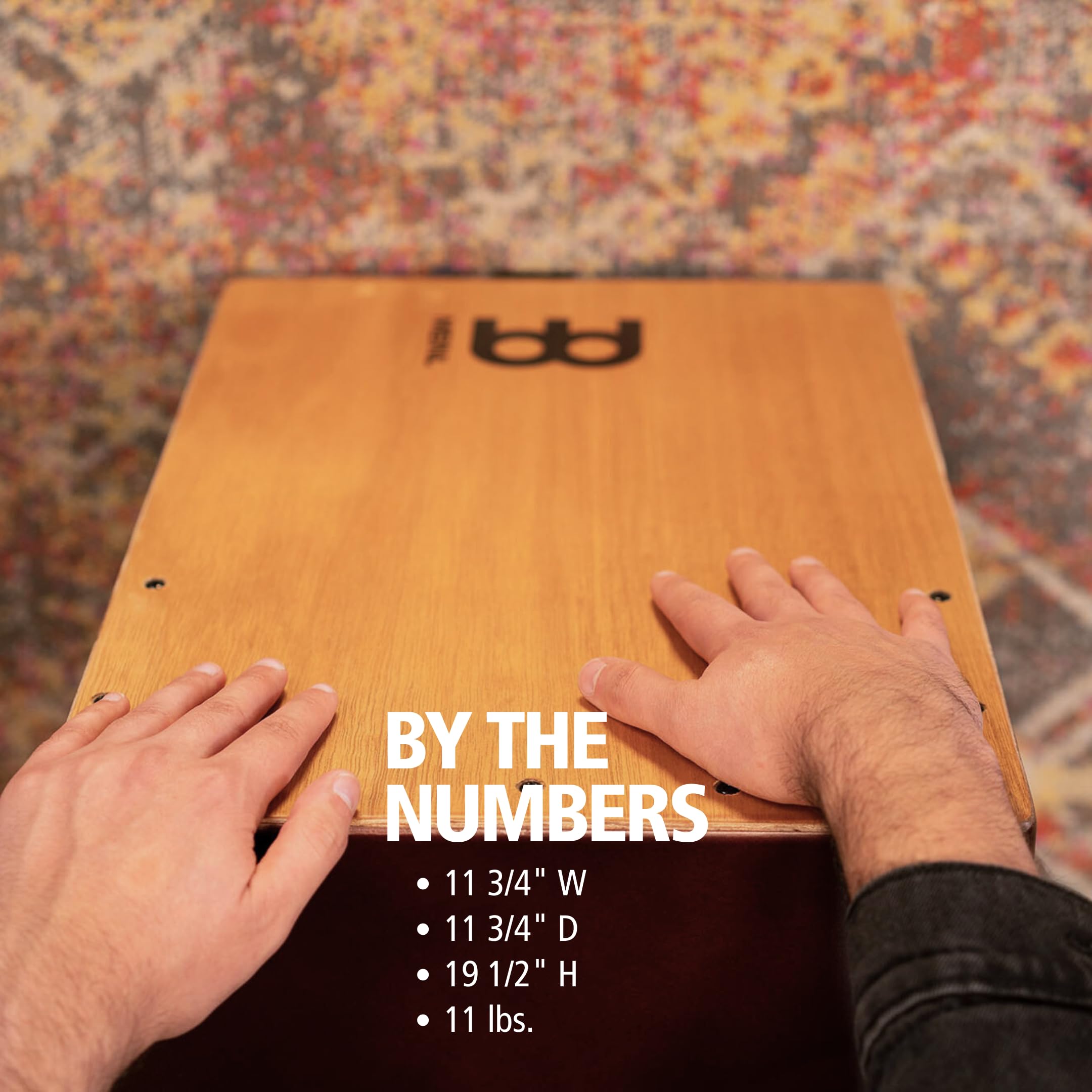 Amazon.com: Meinl Percussion Backbeat Bass Cajon with Ported