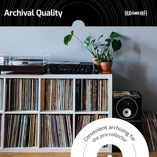 Miniatura 7 de Nuevo - Fundas exteriores para discos de vinilo Hudson Hi-Fi - Paquete de 50 unidades - Fundas premium transparentes - Protege tus álbumes LP de