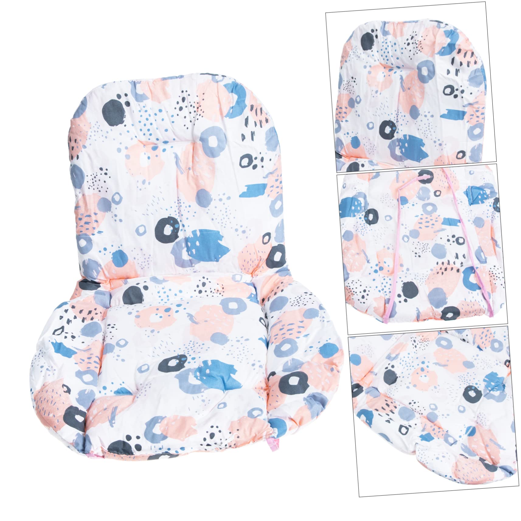 IWOWHERO Stroller Wagon Seat Cushion Cotton Baby Stroller Pad Dining Chair Liner Comfortable and Supportive for Toddlers