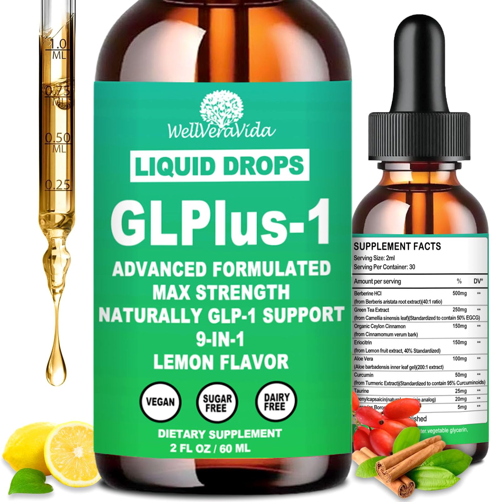 drop glp 1 supplement Amazon.com: GLP-1 Supplement for Women & Men, 9-in-1 Naturally GLP-1  Support w. Berberine HCI Cyelon Cinnamon Green Tea Eriocitrin, GLP1 for Gut  Digestion Metabolic, GLP-1 Drops 6X Stronger Than Capsules