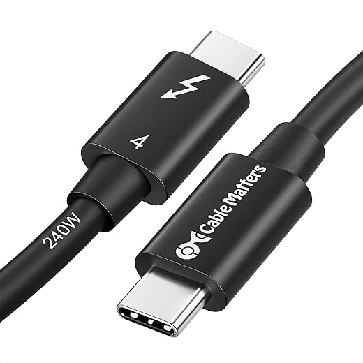 Cable Matters Intel-Certified Thunderbolt 4 Cable 1m